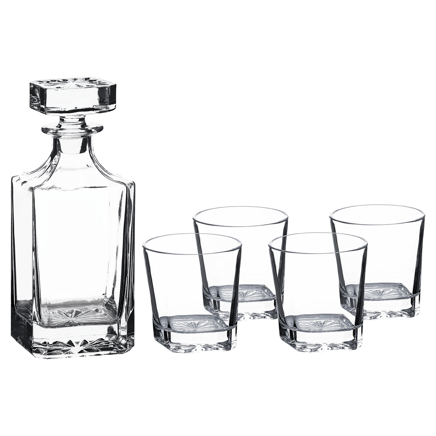 Glass Decanter Set